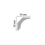 კარნიზი დუროპოლიმერი (30*30*2000мм) - Image 4