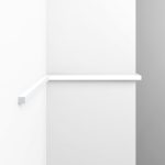 მოლდინგი ხაზი (White) 7*7*2900mm