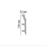 პლინტუსი დუროპოლიმერი (100*22*2000мм) - Image 3