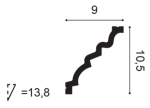 Orac C326 კარნიზი პოლიურეთანის - Image 4