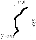 Orac C332 კარნიზი პოლიურეთანის - Image 7