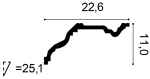 Orac C332 კარნიზი პოლიურეთანის - Image 6