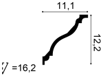 Orac C333 კარნიზი პოლიურეთანის - Image 3