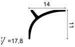 Orac C991 კარნიზი პოლიურეთანის - Image 5