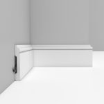 პლინტუსი ფერადი (white) (79*13*2400мм)