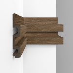 პანელი დეკორატიული Wood (122*21*2900мм)
