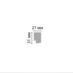პანელის ელემენტი Wood 31*21*2900mm - Image 3