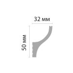 კარნიზი დუროპოლიმერი (50*32*2000 мм) - Image 3