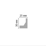 მოლდინგი დუროპოლიმერი (25*30*2000мм) - Image 5