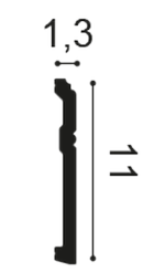 Orac SX105 პლინტუსი დიუროპოლიმერის - Image 3