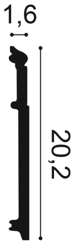 Orac SX156 პლინტუსი დიუროპოლიმერის - Image 2