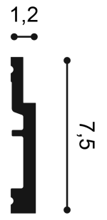 Orac SX187 პლინტუსი დიუროპოლიმერის - Image 2