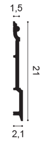 Orac SX191 პლინტუსი დიუროპოლიმერის - Image 2