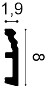Orac SX195 პლინტუსი დიუროპოლიმერის - Image 3