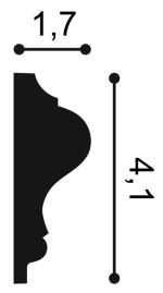 Orac P8030 მოლდინგი პოლიურეთანის - Image 3